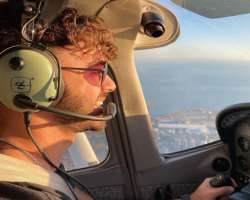 Besides being a YouTube star, he is also a private pilot and has taken proper training for that in a flight school Besides being a YouTube star, he is also a private pilot and has taken proper training for that in a flight school.